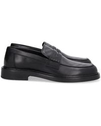 Burberry - Check-And-Leather Pembroke Loafers - Lyst