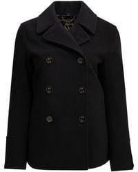 Sealup - Double-Breasted Coat - Lyst