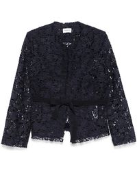 P.A.R.O.S.H. - Parosh Floral Lace Jacket - Lyst