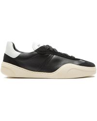 Acne Studios - Lace-Up Panelled Sneakers - Lyst