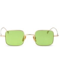 Gucci - Sonnenbrille Mit Eckigem Gestell - Lyst