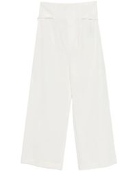 Erika Cavallini Semi Couture - Ti-Detail Trousers - Lyst