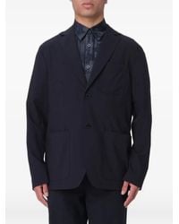 ARMANI EXCHANGE - Single-Breasted Blazer - Lyst