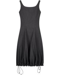 Coperni - Fitted Bodice Bubble Hem Dress - Lyst