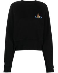 Vivienne Westwood - Sweatshirt mit Orb-Stickerei - Lyst