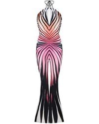 Roberto Cavalli - Ray Of Paradise Print Jumpsuits - Lyst