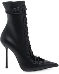 Le Silla - Colette Lace-Up Ankle Boots - Lyst