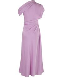 Jonathan Simkhai - Draped One-Shoulder Dress - Lyst