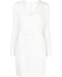 P.A.R.O.S.H. - Mini-Jurk Met Ceintuur - Lyst