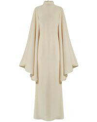 ‎Taller Marmo - Mina Abendkleid Mit Drapiertem Detail - Lyst