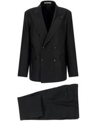 Tagliatore - Vesuvio Double-Breasted Suit - Lyst