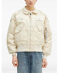 Alpha Industries - X Thug Club Stud-Embellished Patch Jacket - Lyst