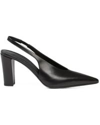 Liviana Conti - Carla Pointed-Toe Slingback Pumps - Lyst