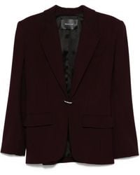 Mugler - Single-Breasted Wool Jacket - Lyst