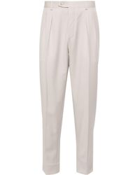 Brioni - Mid-rise Tailored Trousers - Lyst