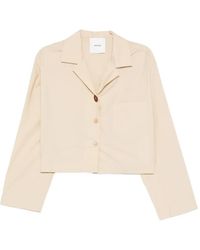 Nanushka - Patch-Pocket Cotton Shirt - Lyst