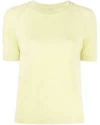 Barrie - Cashmere Short-sleeve Top - Lyst