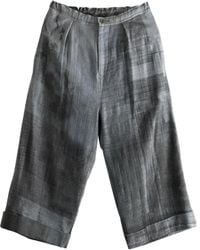 Y's Yohji Yamamoto - Back-Pocket Trousers - Lyst