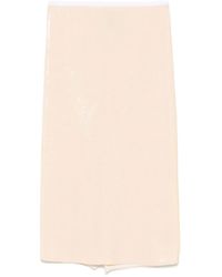 Semicouture - Meghan Midi Skirt - Lyst