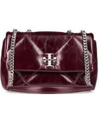 Tory Burch - キルティングレザー ショルダーバッグ - Lyst