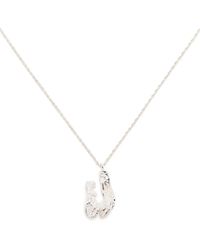 Loveness Lee - U Alphabet Pendant Necklace - Lyst