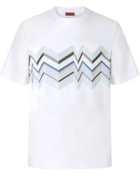 Missoni - T-Shirt À Motif Zigzag - Lyst