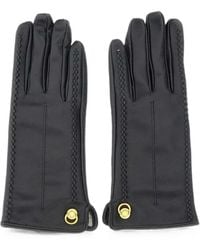 Gianni Chiarini - Logo-Rivet Stitched-Detail Gloves - Lyst