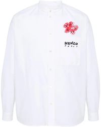 KENZO - Drawn Varsity Shirt - Lyst