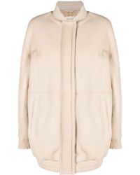 Loulou Studio - Gabriola Shearling-lined Bomber Jacket - Lyst