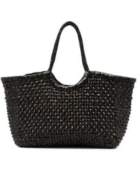 Dragon Diffusion - Nantucket Cactus Woven Leather Tote Bag - Lyst