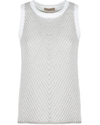 Purotatto - Top Con Lentejuelas - Lyst