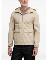 Benetton - Hooded Patch-Pocket Jacket - Lyst