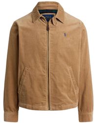 Polo Ralph Lauren - Corduroy Zip-Up Jacket - Lyst
