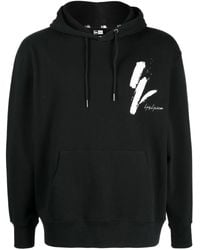 Yohji Yamamoto - X New Era Logo-Print Cotton Hoodie - Lyst