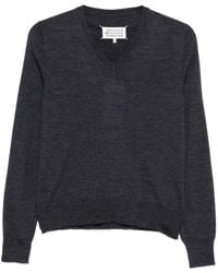 Maison Margiela - V-Neck Sweater - Lyst