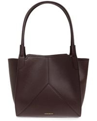 Victoria Beckham - Sac Cabas Vitoria À Logo Imprimé - Lyst