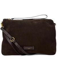 Gianni Chiarini - Nora Suede Shoulder Bag - Lyst