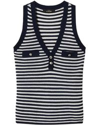 Twinset - Striped Top - Lyst