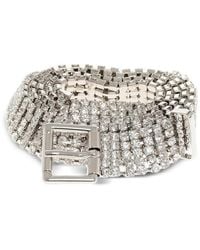 DSquared² - Cinturón Con Detalle De Cristales - Lyst