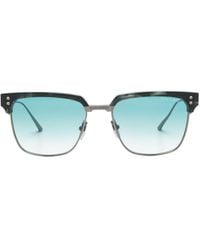 Dita Eyewear - Logo-print Square-frame Sunglasses - Lyst