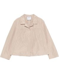 Aspesi - Buttoned Cropped Jacket - Lyst