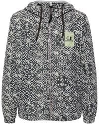 C.P. Company - Inca-print Hooded Jacket - Lyst