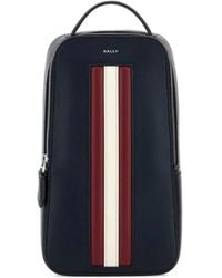 Bally - Mythos Stripe-Detail Shoulder Bag - Lyst
