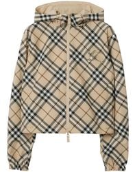 Burberry - Chaqueta Reversible Con Motivo Vintage Check - Lyst