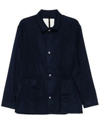 Setchu - Button Cashmere Jacket - Lyst
