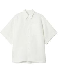 Enfold - Chest-Pocket Oversized Shirt - Lyst