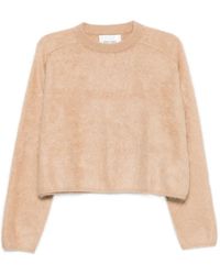 Soft Goat - Brushed-Finish Crew-Neck Sweater - Lyst