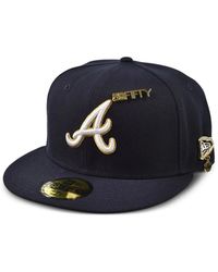 KTZ - Atlanta Braves Getailleerde Hoed Met Borduurwerk - Lyst