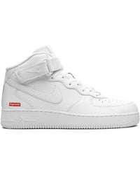 Nike - X Supreme Air Force 1 "Mini Box Logo" Sneakers - Lyst