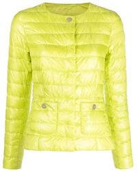 Herno - Piumino Con Bottoni - Lyst